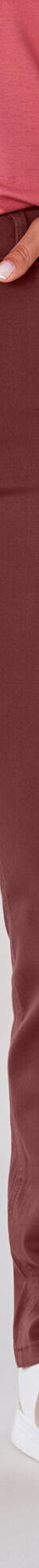 Pantalon droit stretch uni (chocolat) Pantalon droit stretch uni (chocolat)